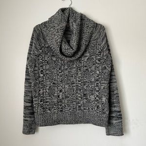 Element black and gray knit turtleneck sweater | size S